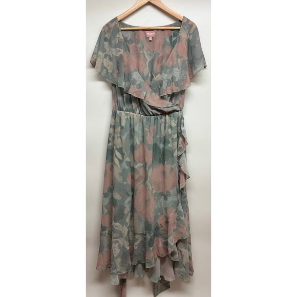 Show Me Your Mumu Jess ruffle midi dress Size 3X - Picture 3 of 8